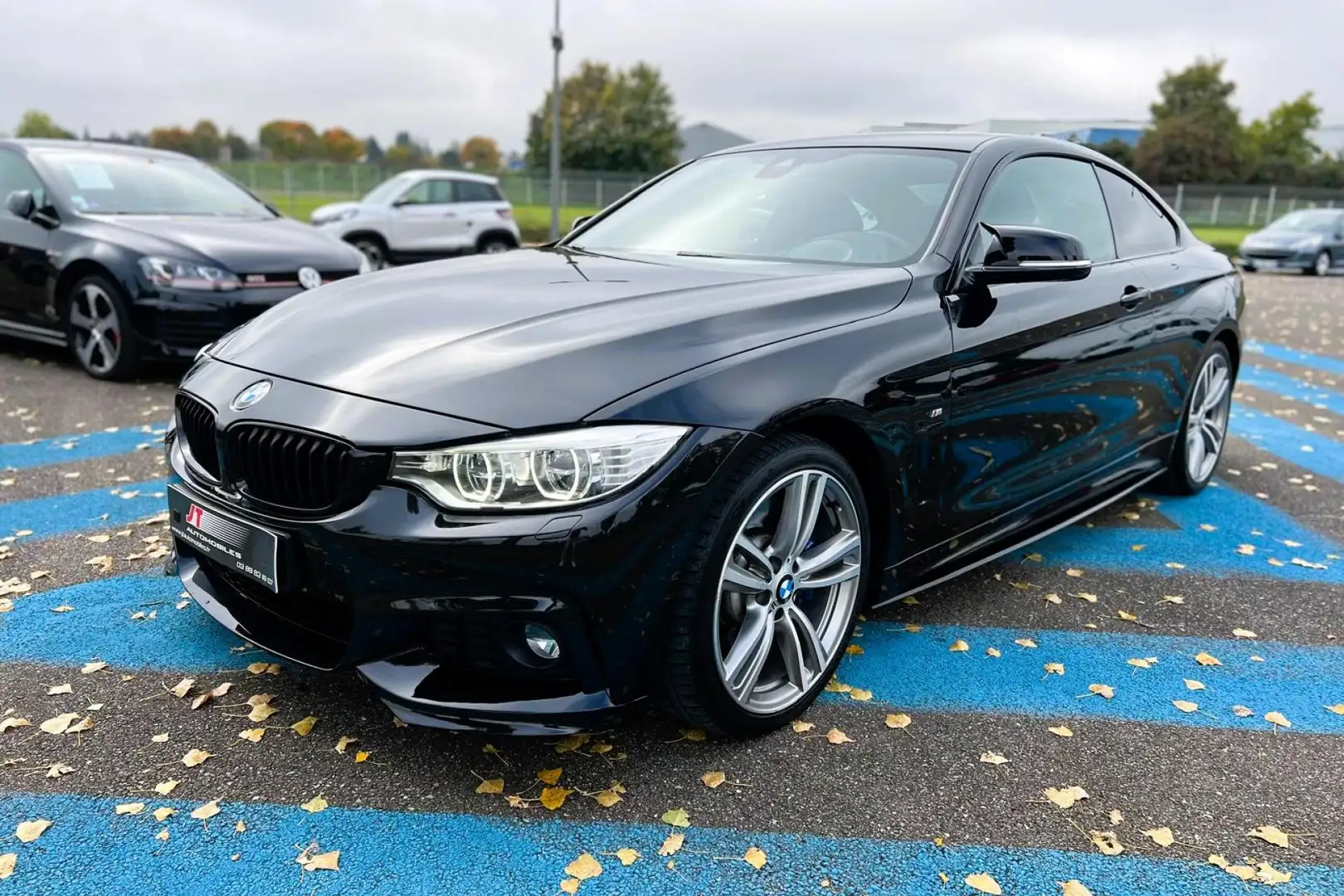 BMW 435 435i Coupé pack M Sport  COUPE F32 F82 435 i FULL  Propulsion Boite manuelle Schwarz - 2