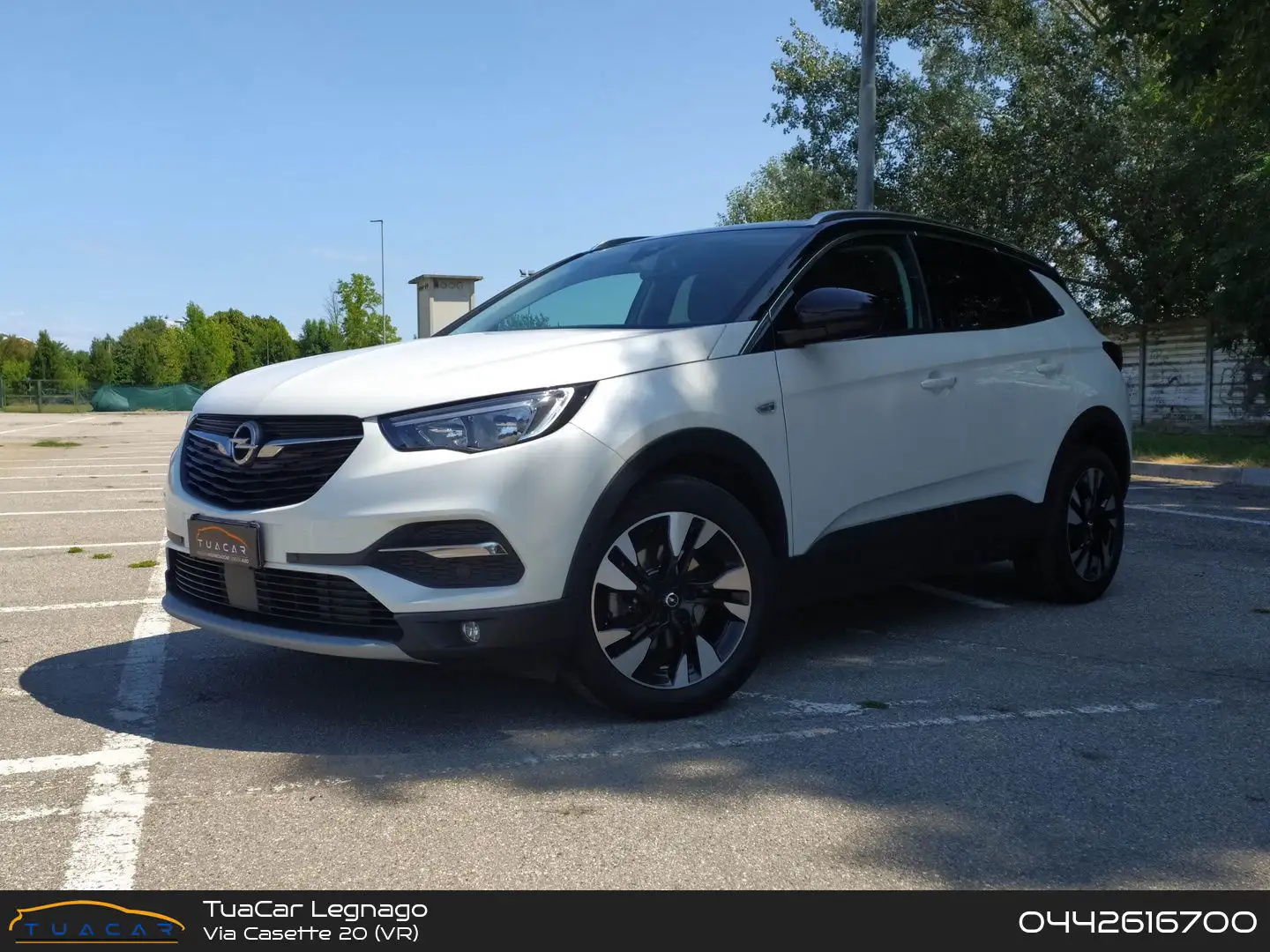 Opel Grandland X Ultimate 1.5 D 120th anniversario Weiß - 1