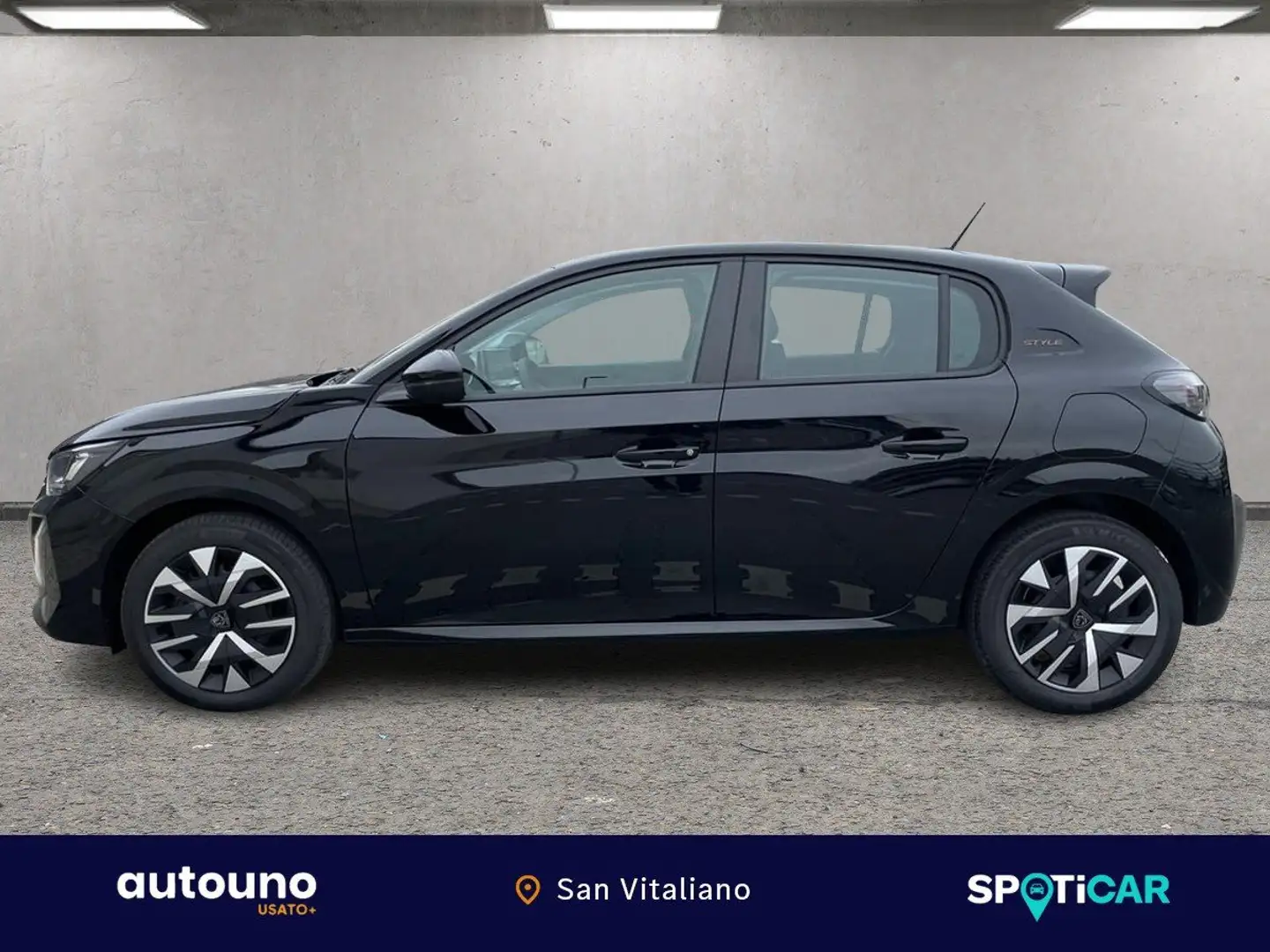 Peugeot 208 208 1.2 hybrid Style 110cv e-dcs 6 Černá - 2