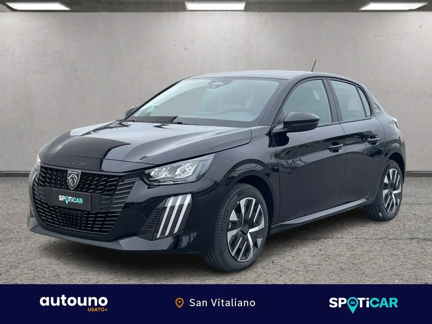 Peugeot 208 208 1.2 hybrid Style 110cv e-dcs 6 Černá - 1