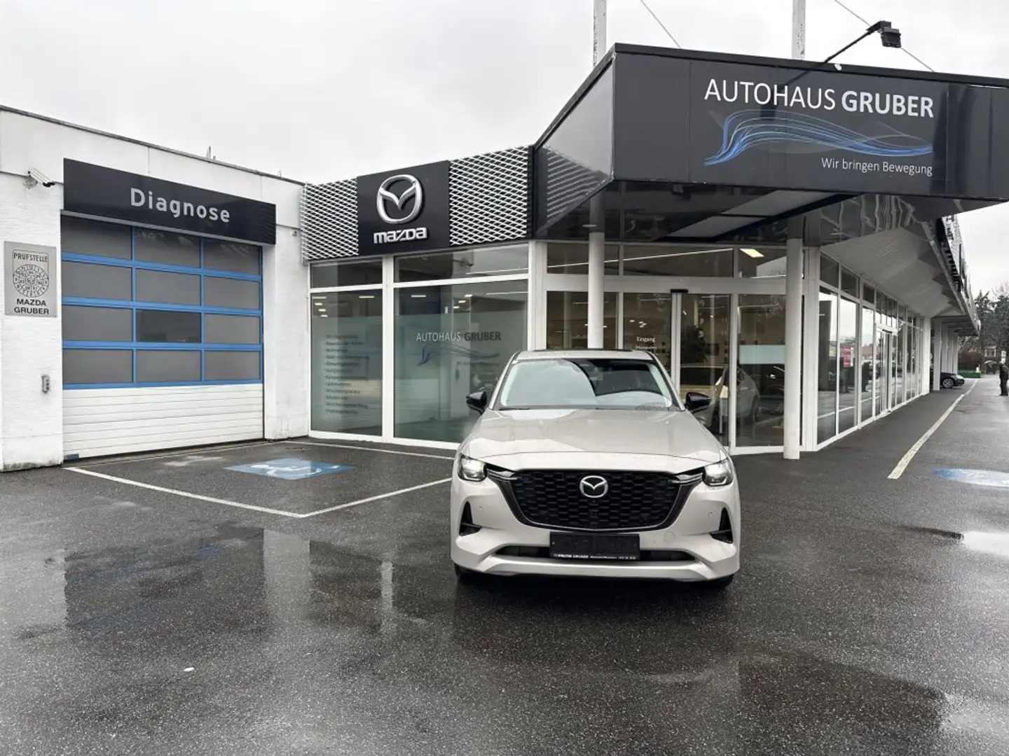 Mazda CX-60 e-SKYACTIV D  AWD HOMURA CON-P DRI-P PAN-P Silber - 1