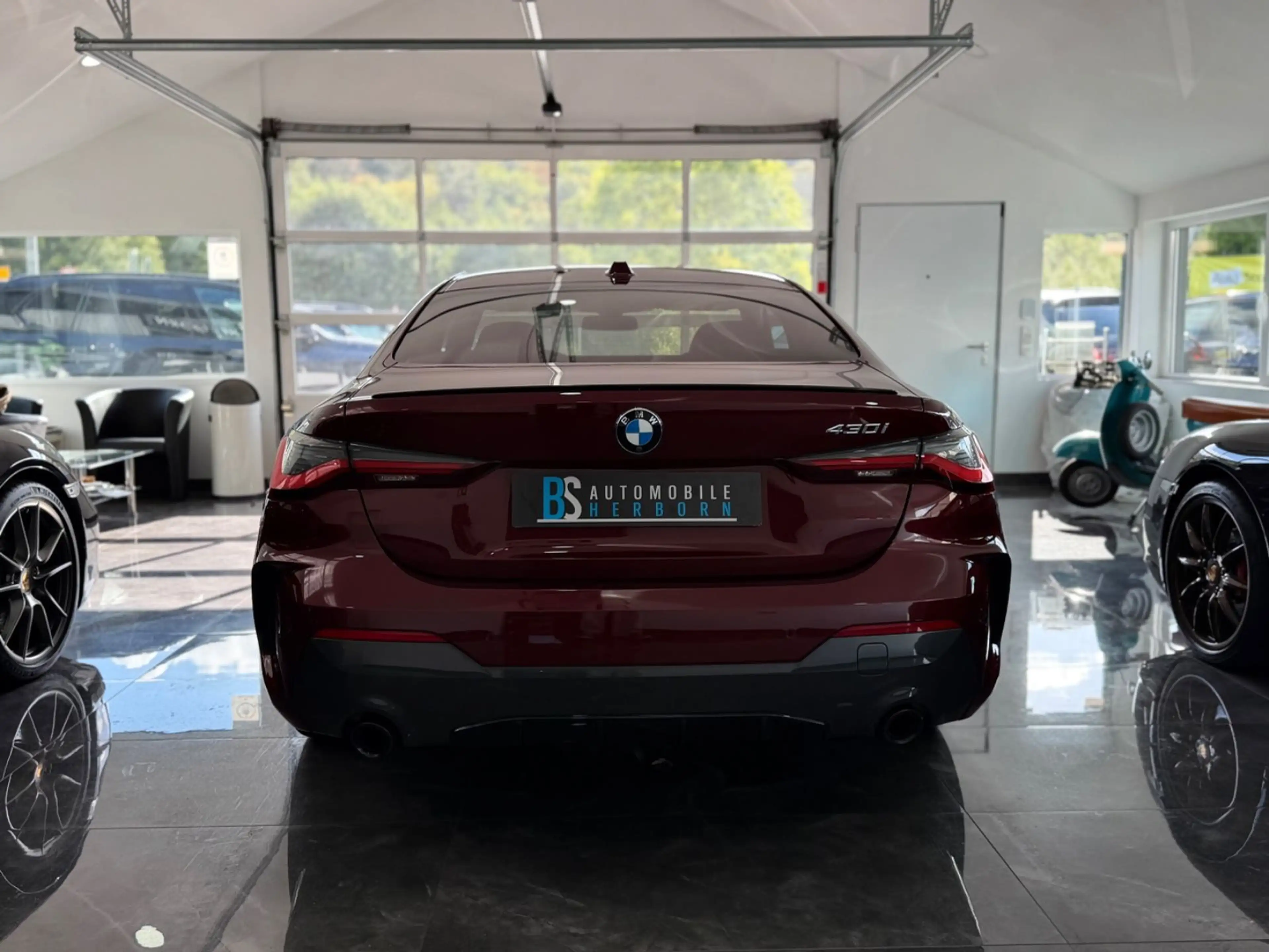 BMW 430 i M Sport Pro/Curved/LED/Kam/HK/1.Hand/Ambien — photo 8