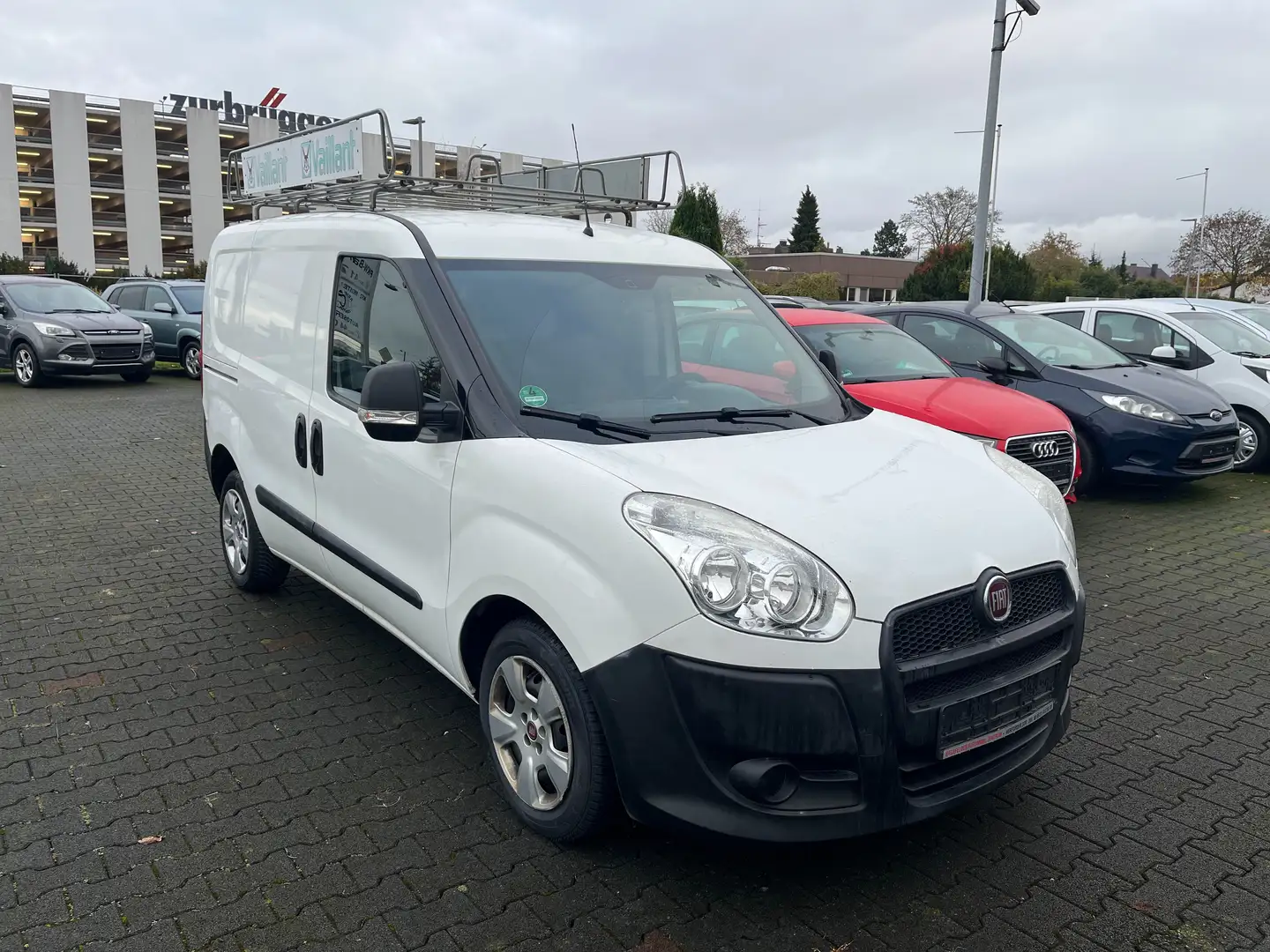 Fiat Doblo Kasten+MwSt.+Inspektion NEU Weiß - 1