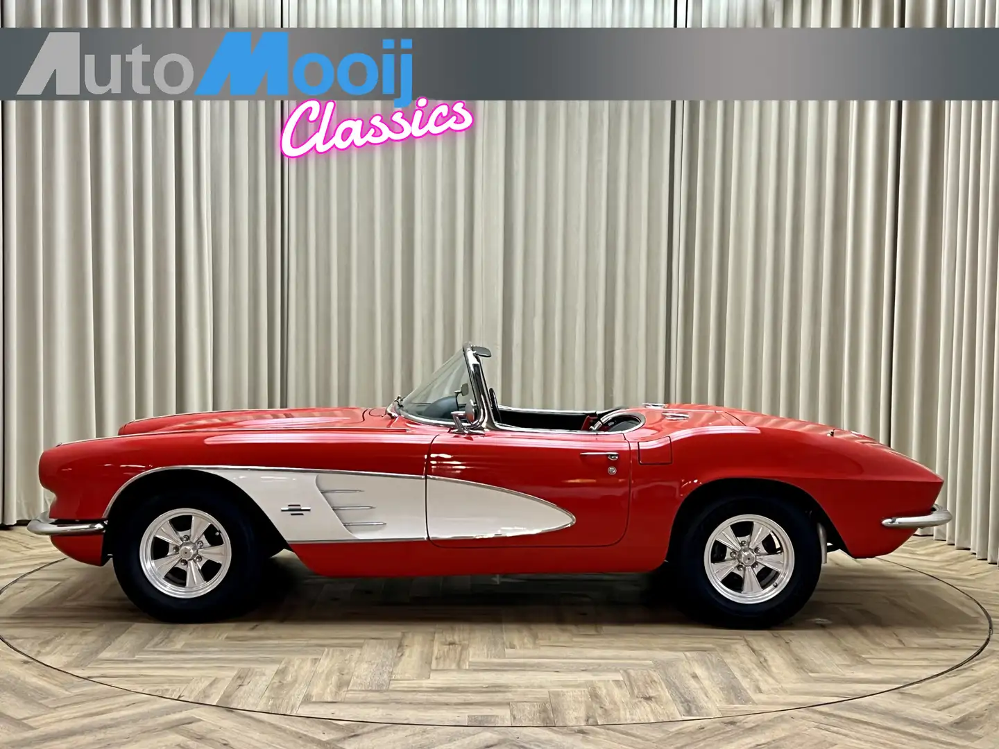 Chevrolet Corvette C1 Cabriolet / M20 Muncie 4-Speed Manual / 1961 / Roşu - 1