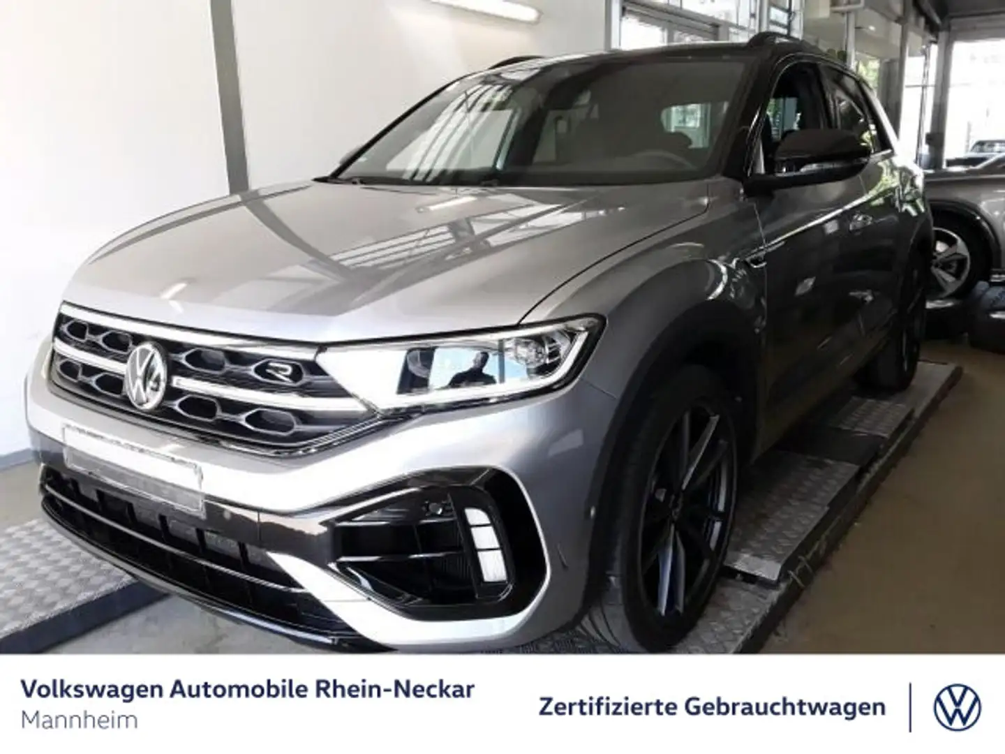 Volkswagen T-Roc R 2.0 TSI DSG 4Motion Navi AHK Kamera uvm Silber - 2