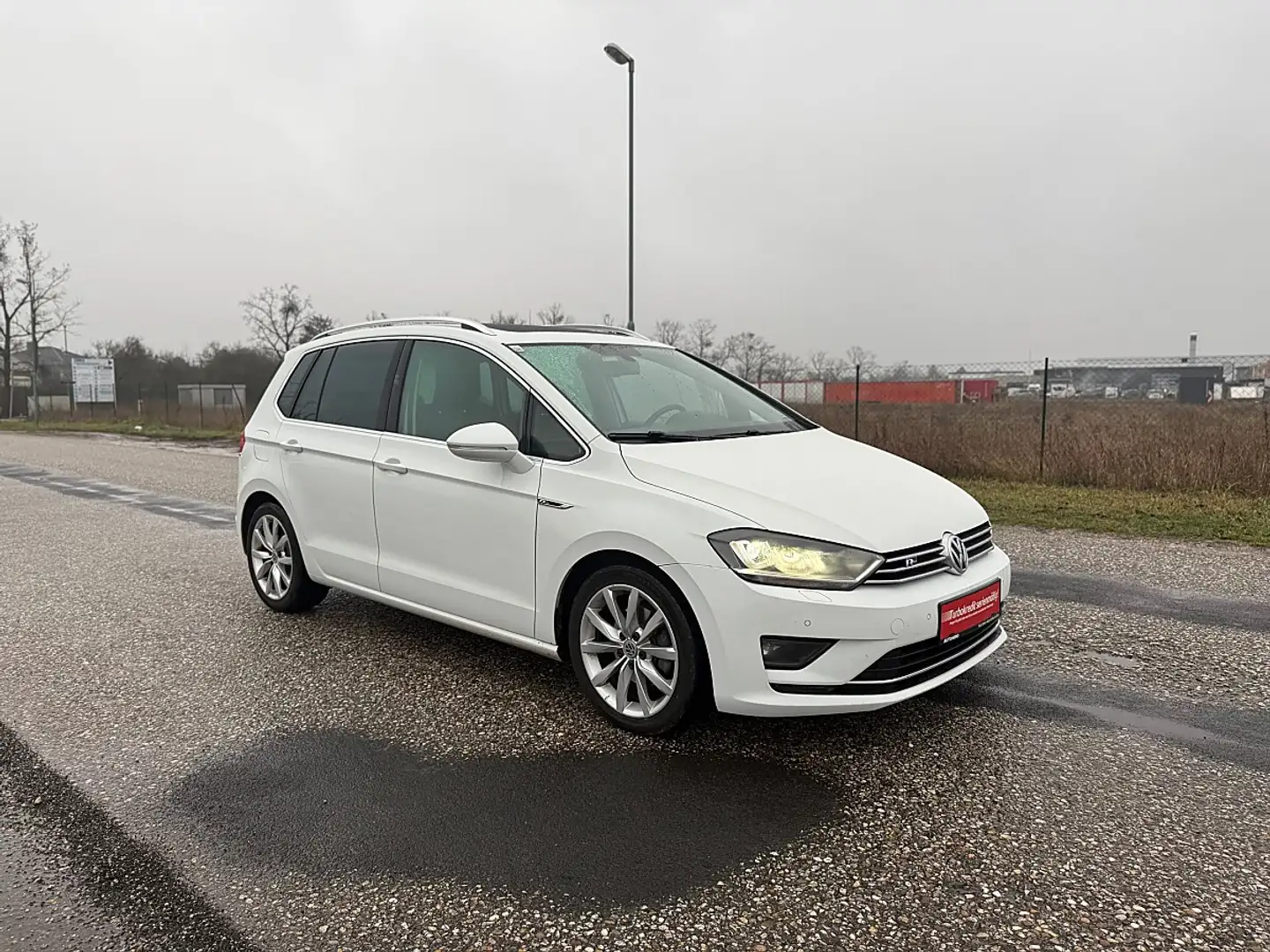 Volkswagen Golf Sportsvan Sky 1,6 BMT TDI DSG **R-Line** Weiß - 2