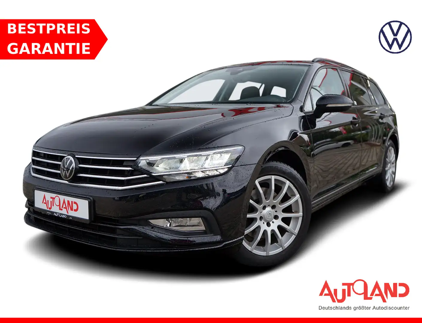 Volkswagen Passat Variant 2.0 TDI Business LED Navi ACC DAB Schwarz - 1