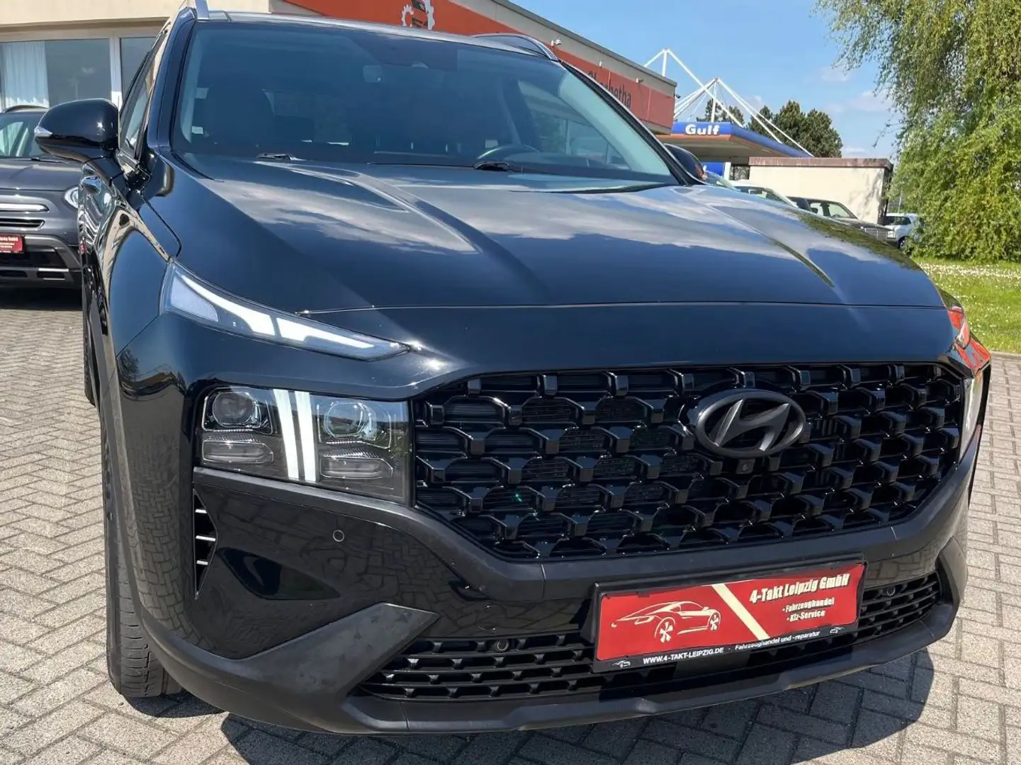 Hyundai SANTA FE Prime 1.6 Hybrid 4WD*Vollleder* Černá - 1