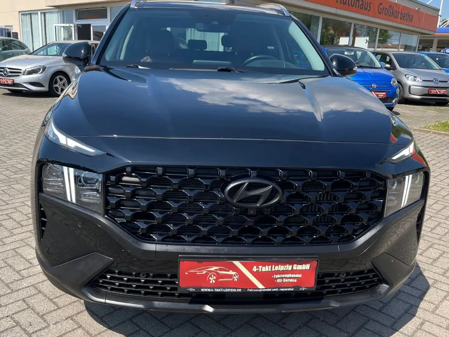 Hyundai SANTA FE Prime 1.6 Hybrid 4WD*Vollleder* Černá - 2