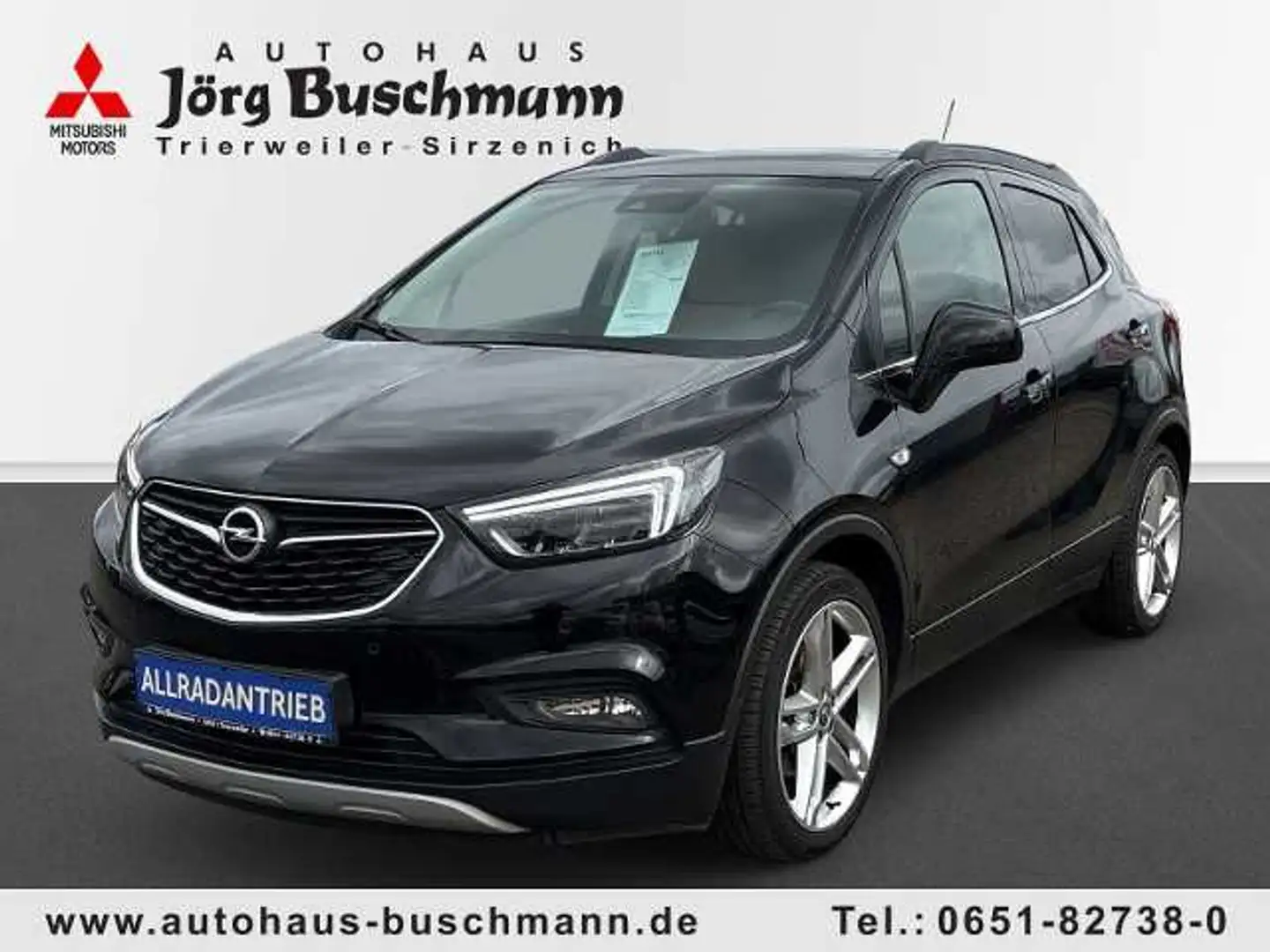 Opel Mokka X MOKKA X 1.4T 4X4,Leder,Navi,SHZ Zwart - 1