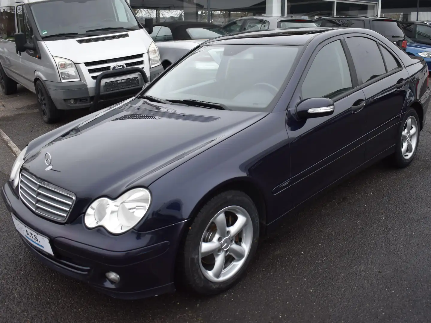 Mercedes-Benz C 180 C 180 Kompressor AUTOMATIK*SITZHZ*AHK*ST-KETTE NEU Blau - 1