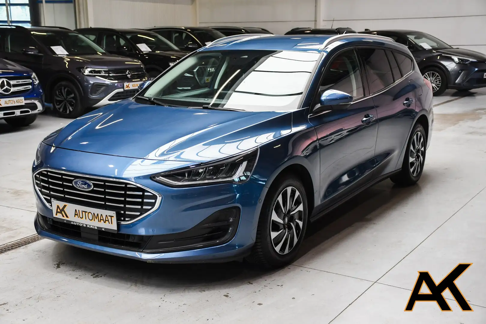 Ford Focus Break 1.5 Automaat Titanium Design - NAVI / CAMERA Blauw - 1