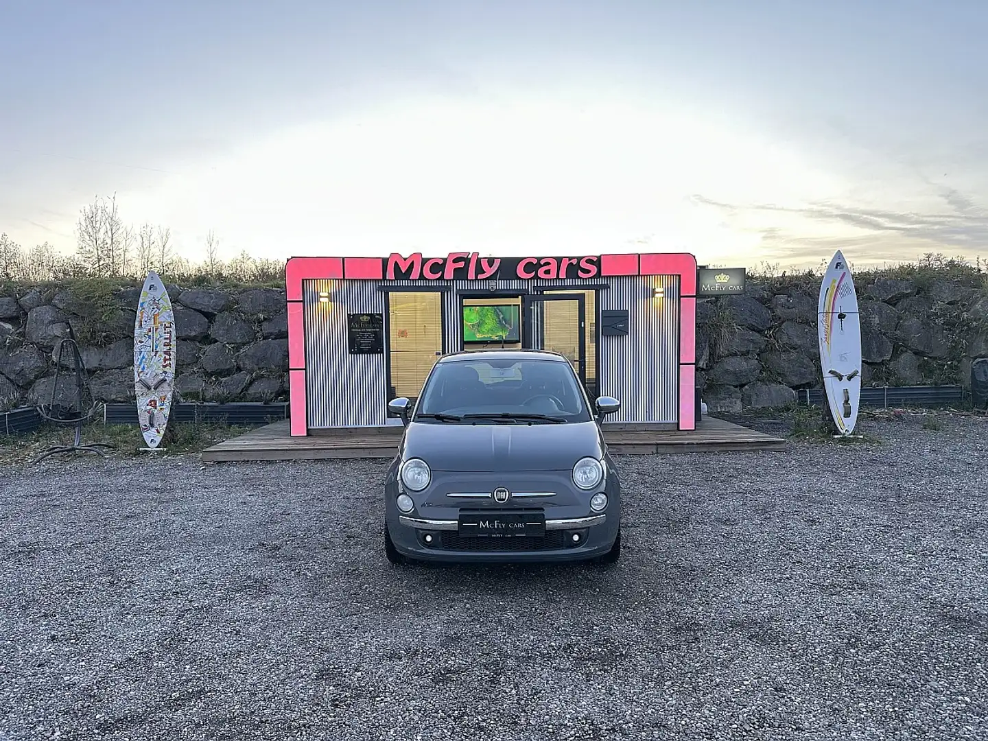 Fiat 500 - AUT. GETRIEBE - ZAHNRIEMENSATZ NEU - ALUFELGE... Grau - 1