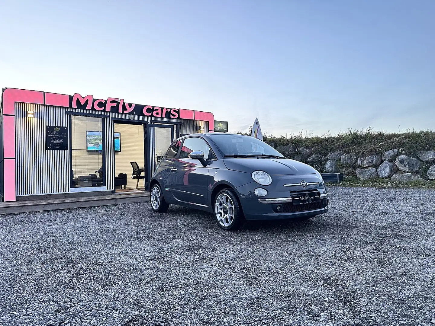 Fiat 500 - AUT. GETRIEBE - ZAHNRIEMENSATZ NEU - ALUFELGE... Grau - 2