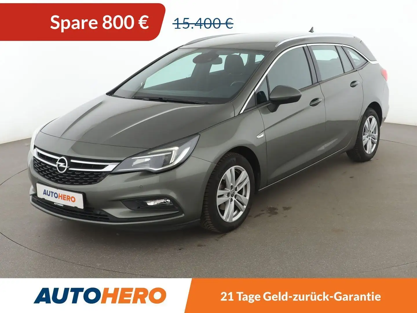 Opel Astra 1.4 SIDI Turbo Dynamic Start/Stop Aut.*NAVI*TEMPO* Grau - 1