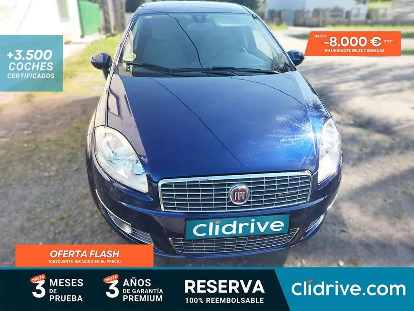 Fiat 1.6 Multijet 16v 105cv Dynamic Bleu - 1