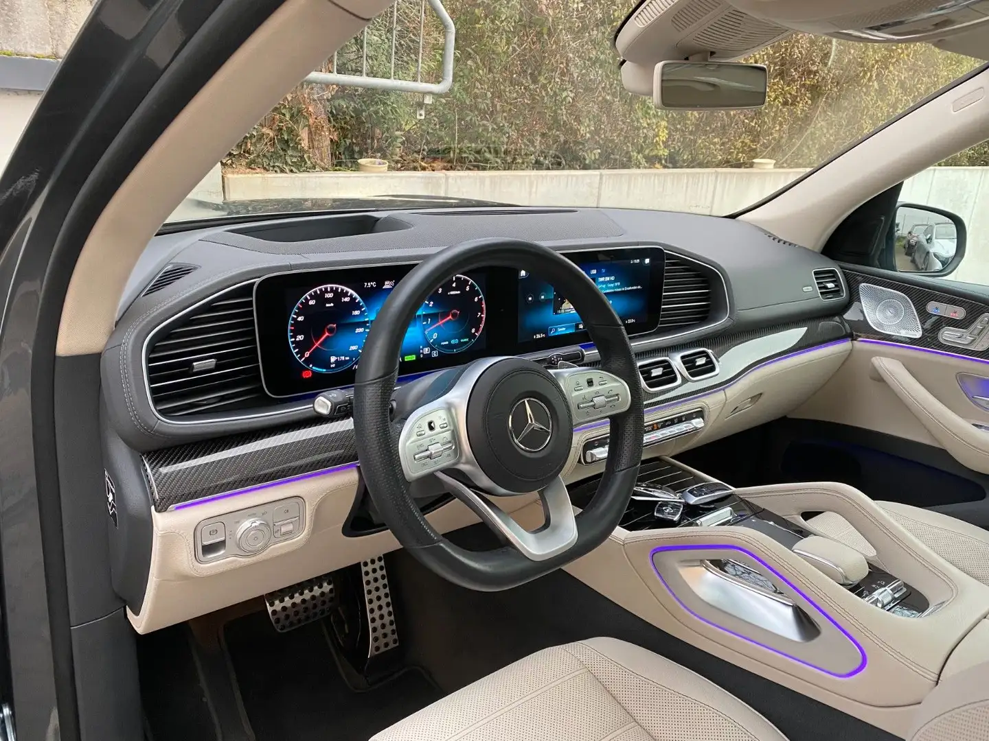 Mercedes-Benz GLS 580 4M AMG PANO*3xTV*E-Active*4xMassage*AHK Gris - 2