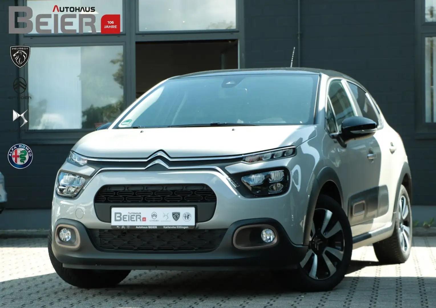 Citroen C3 PureTech 83 C-Series Sitzh./ Klimaau./ Temp. Grau - 1