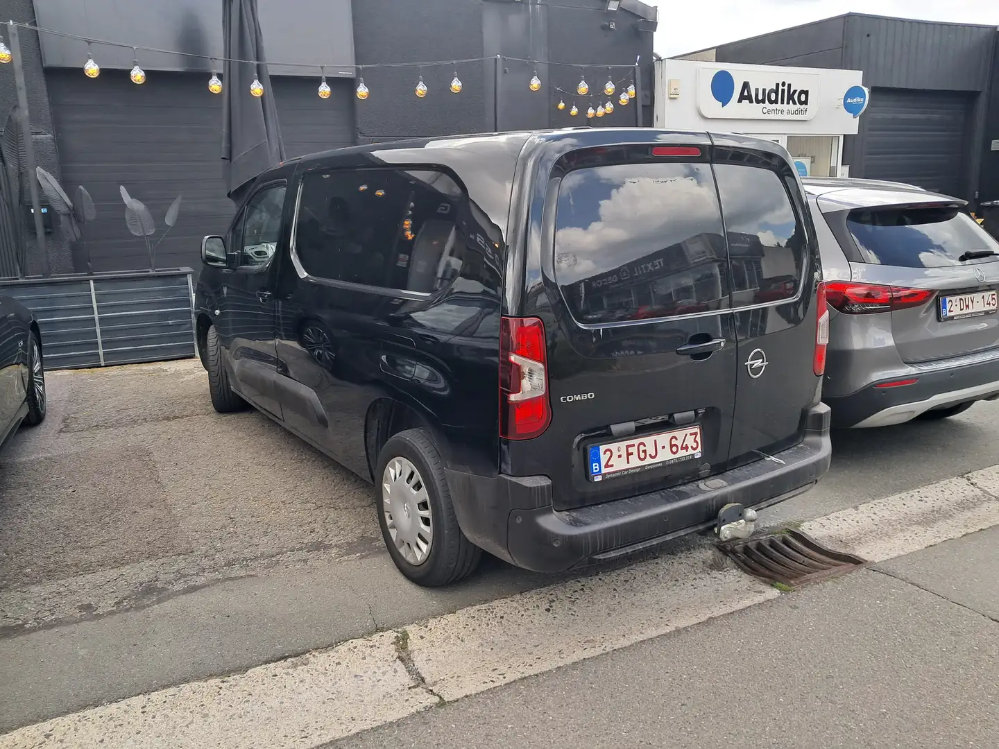 Opel Combo tôlée Noir - 2