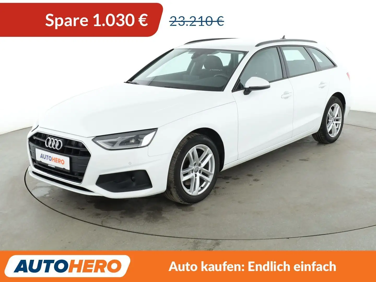 Audi 35 TDI Mild-Hybrid Aut.*NAVI*TEMPO*PDC*KLIMA* Blanc - 1