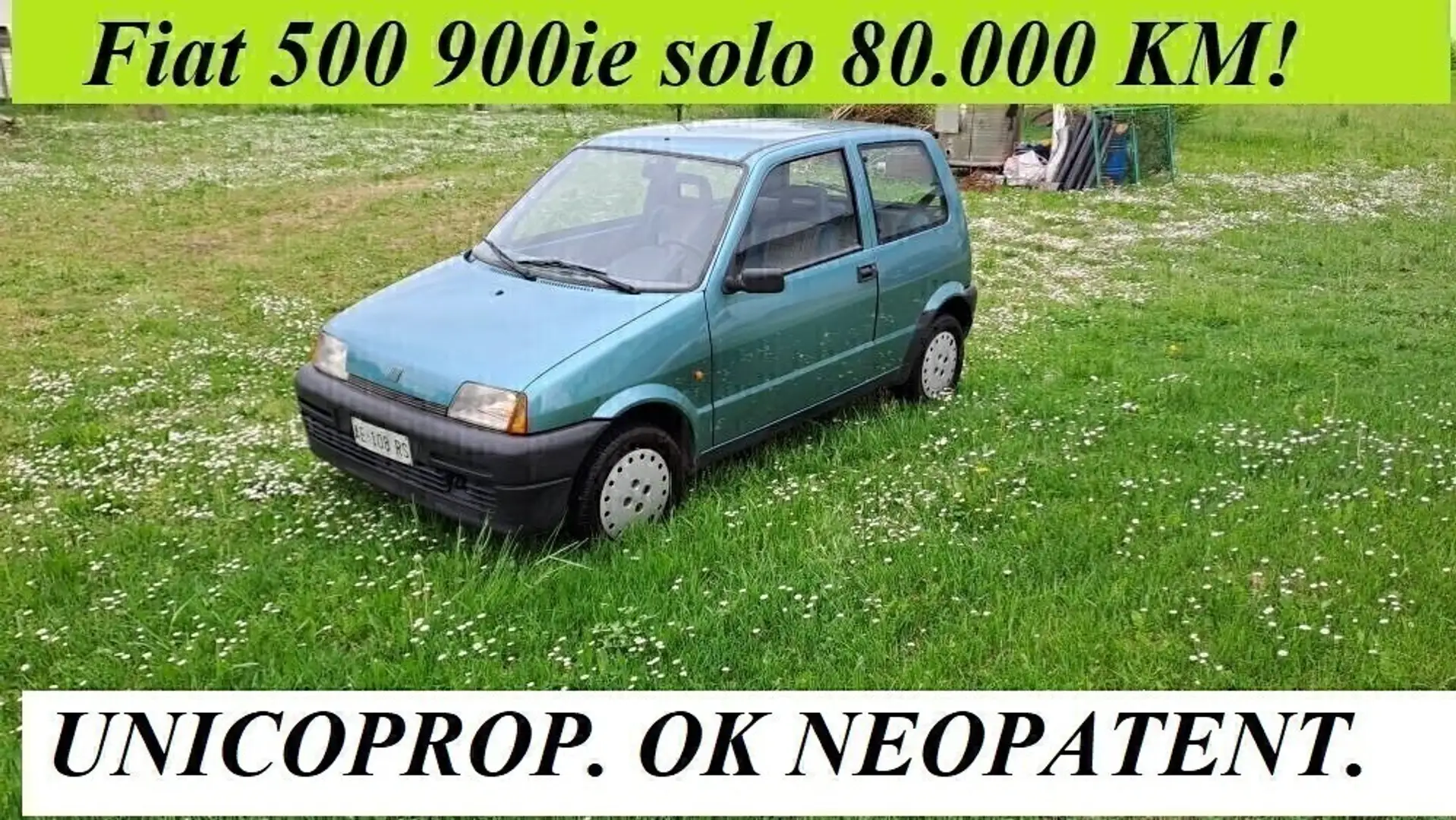 Fiat Cinquecento 900i cat Verde - 1