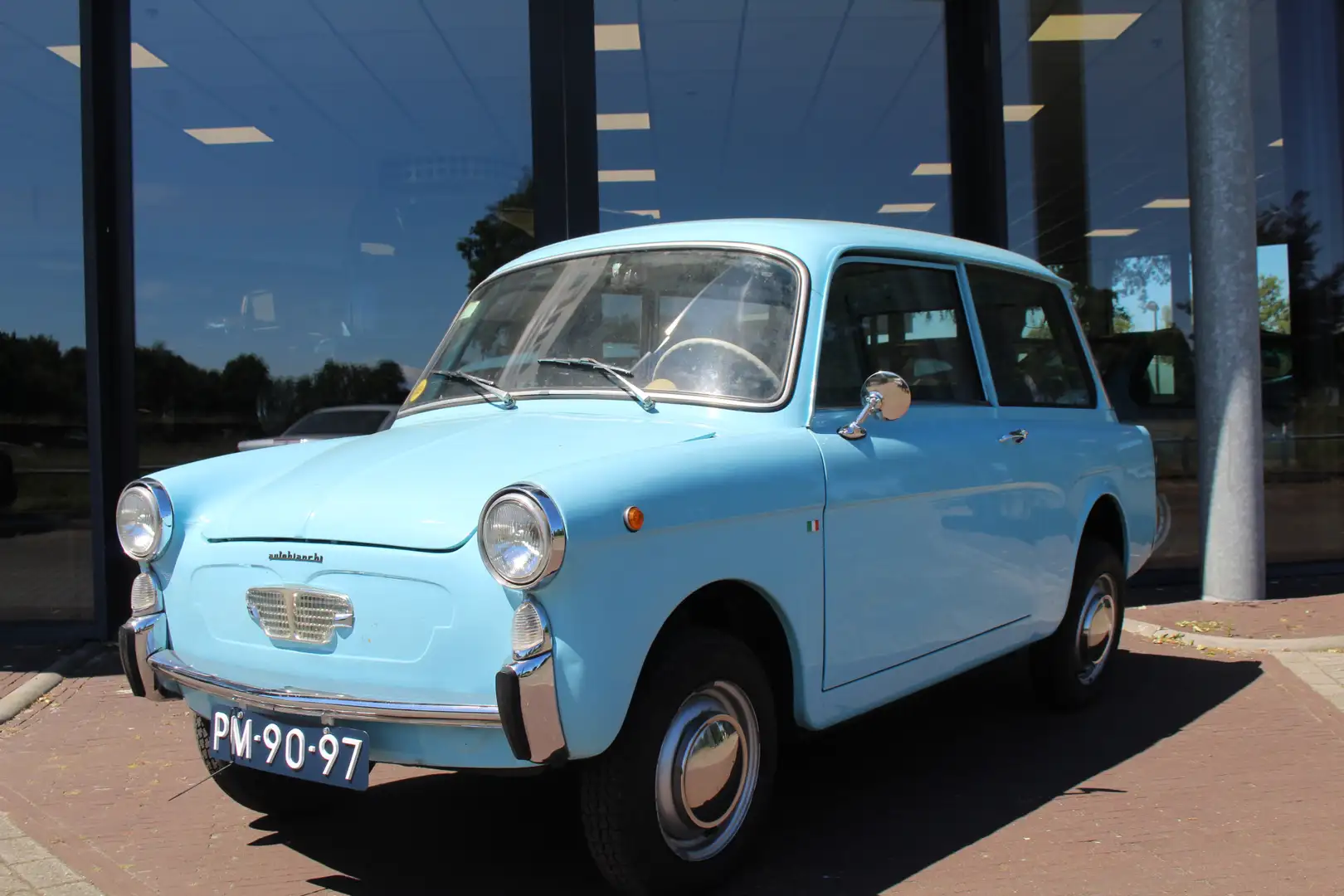 Autobianchi BIANCHINA PANORAMICA Fiat 500 GERESTAUREERD Blu/Azzurro - 2