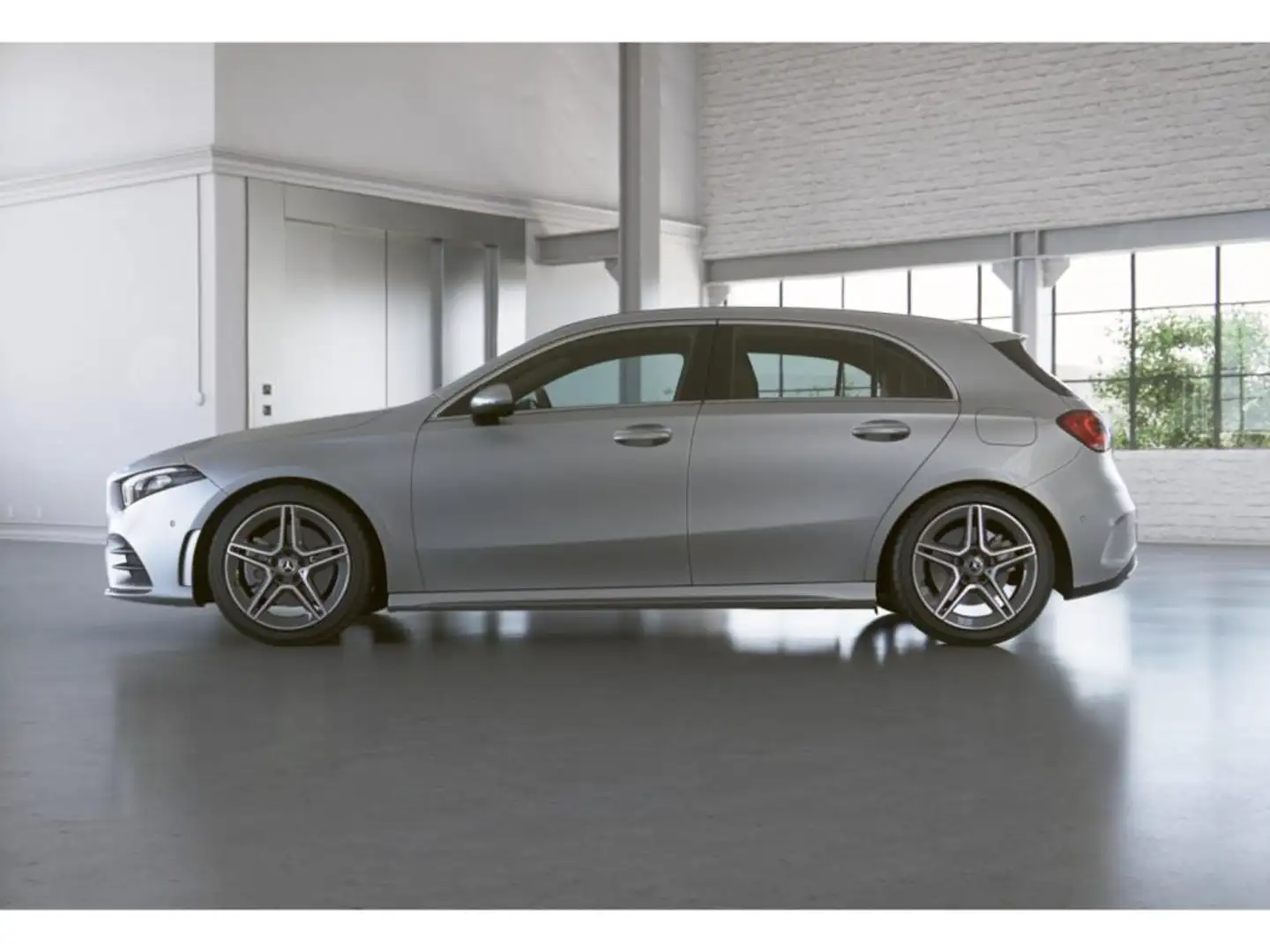 Mercedes-Benz A 250 AMG M-LED+MBUX+Totwink.+Sitzh. Silber - 2