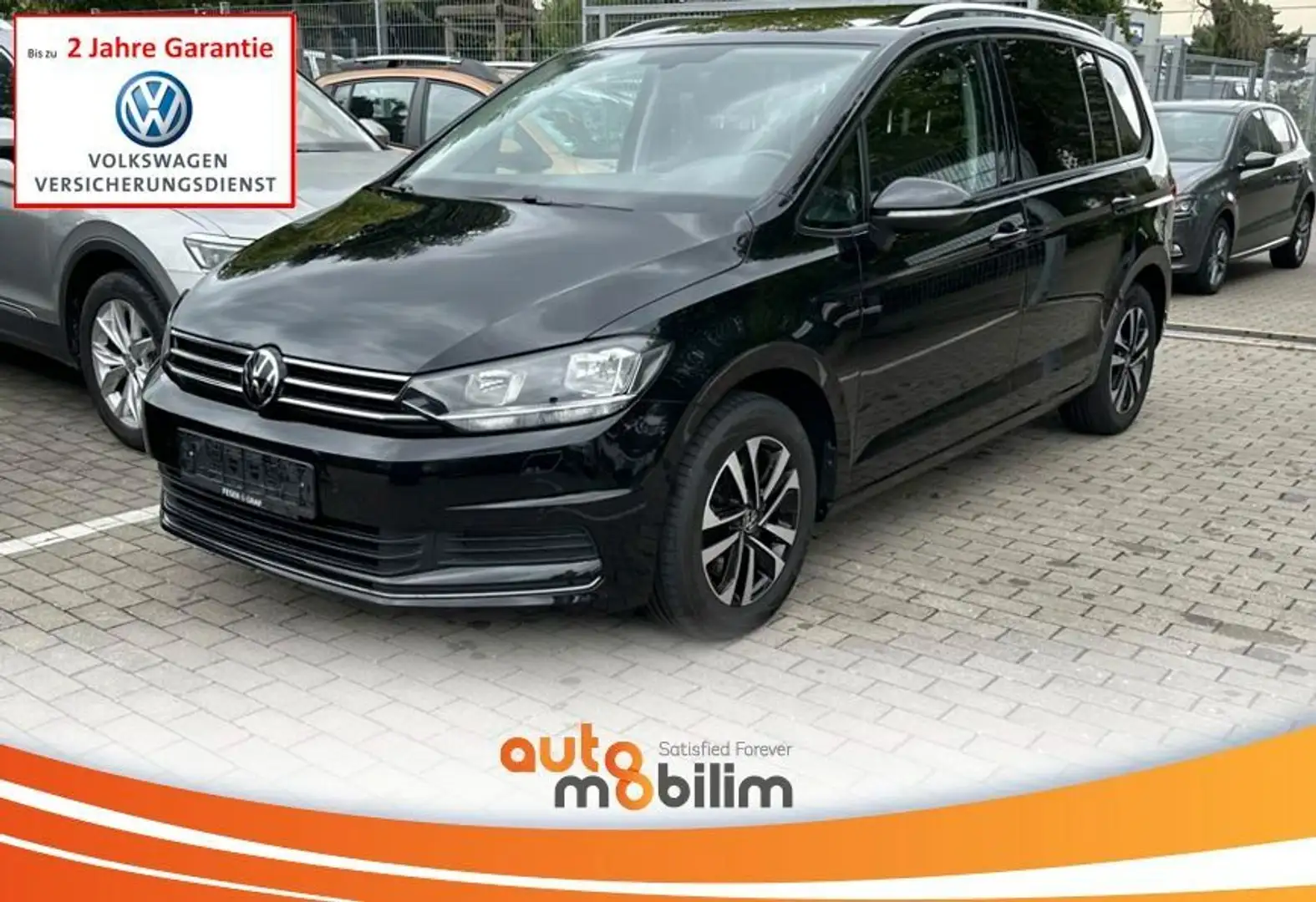 Volkswagen Touran United 2.0 TDI*7-Sitzer*PANO*AHK*PDC*Temp Noir - 1