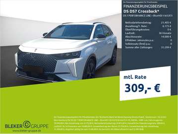 DS7 PERFORMANCE LINE + BlueHDi 130 EAT8