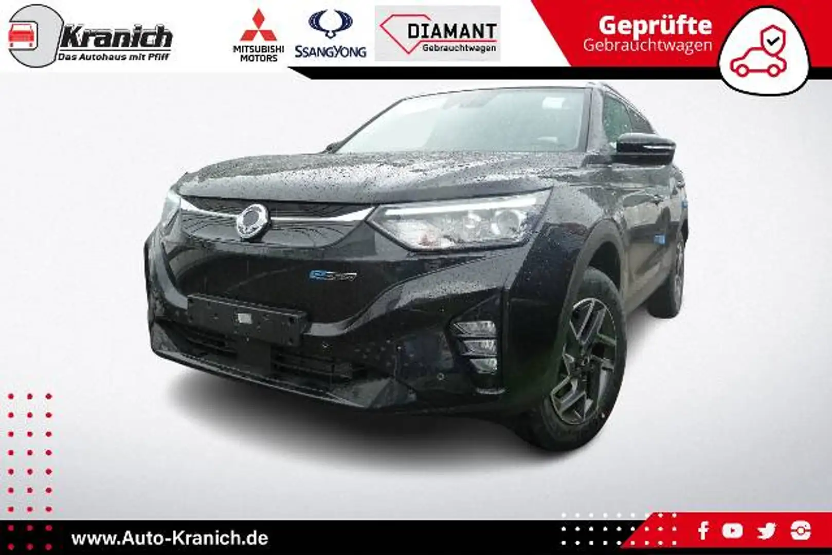 SsangYong Korando e-Motion Platinum Paket Schwarz - 1