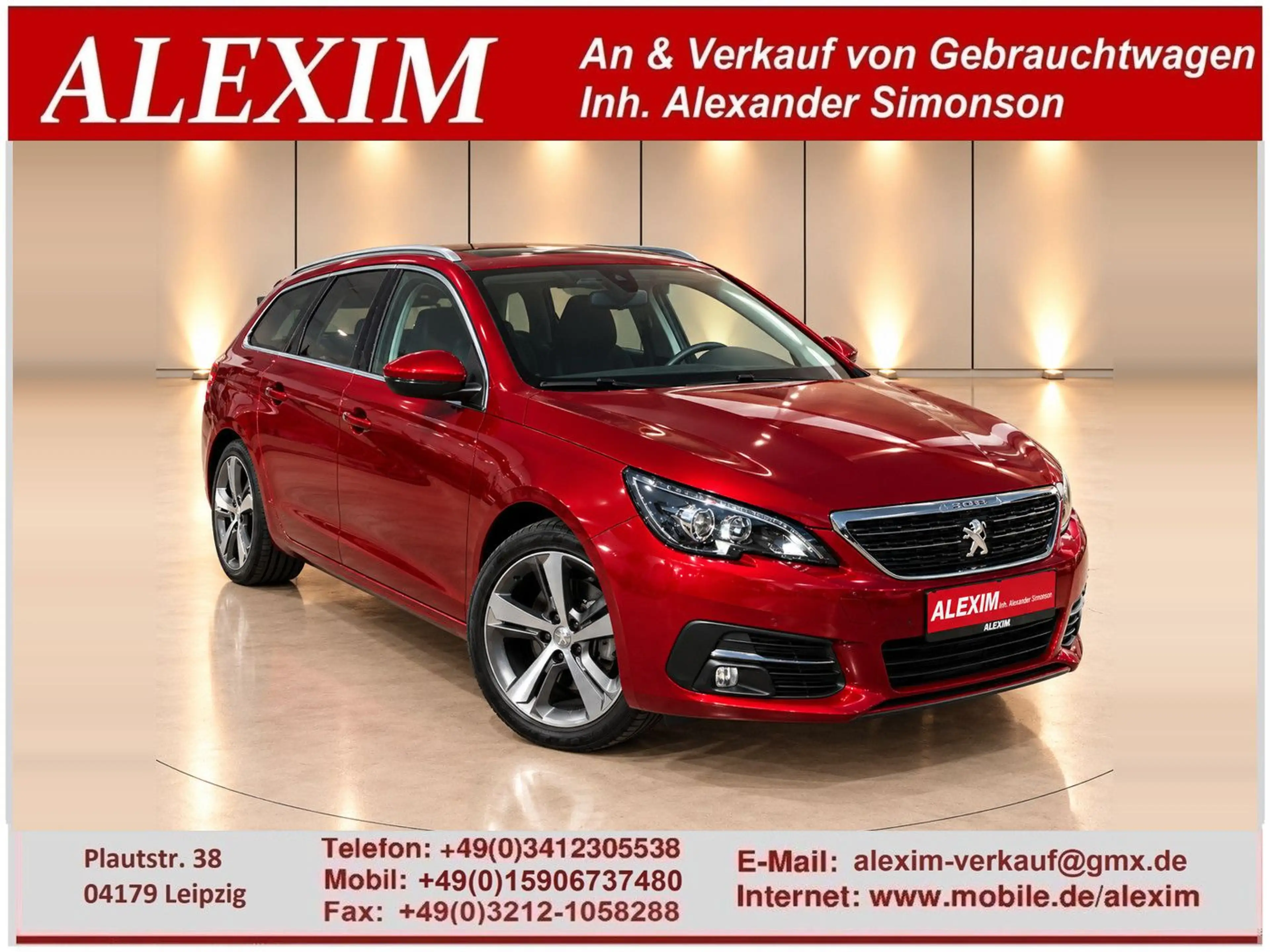 Peugeot 308 SW/Carplay/KeylessGo/Tempom./LED