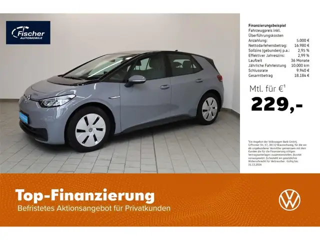 Volkswagen ID.3 Pro 58kWh NAV/LED/Sitzheizung/Climatronic