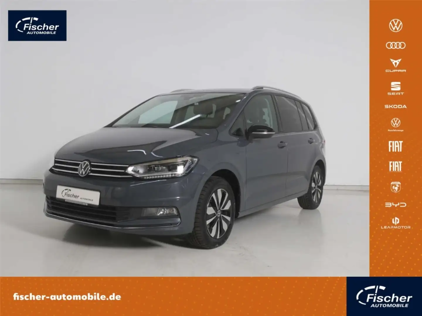 Volkswagen Touran 2.0 TDI GOAL DSG 7-Sitze/NAV/LED/RFK/ACC Grau - 1