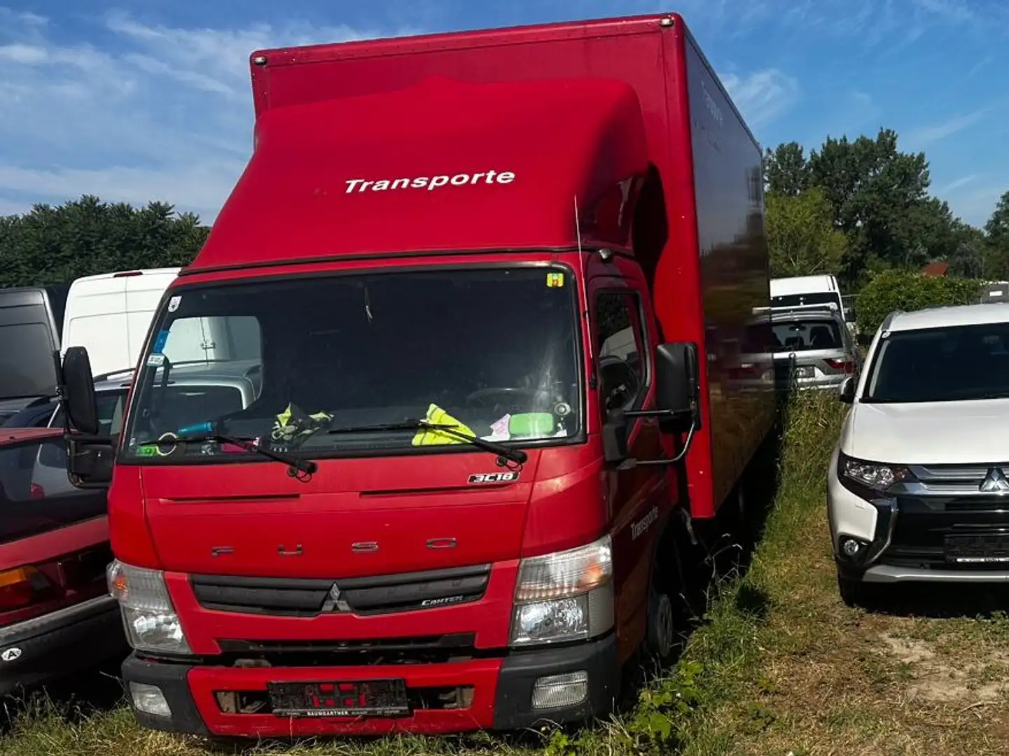 Mitsubishi Canter FUSO / KOFERAUFBAU Червоний - 2