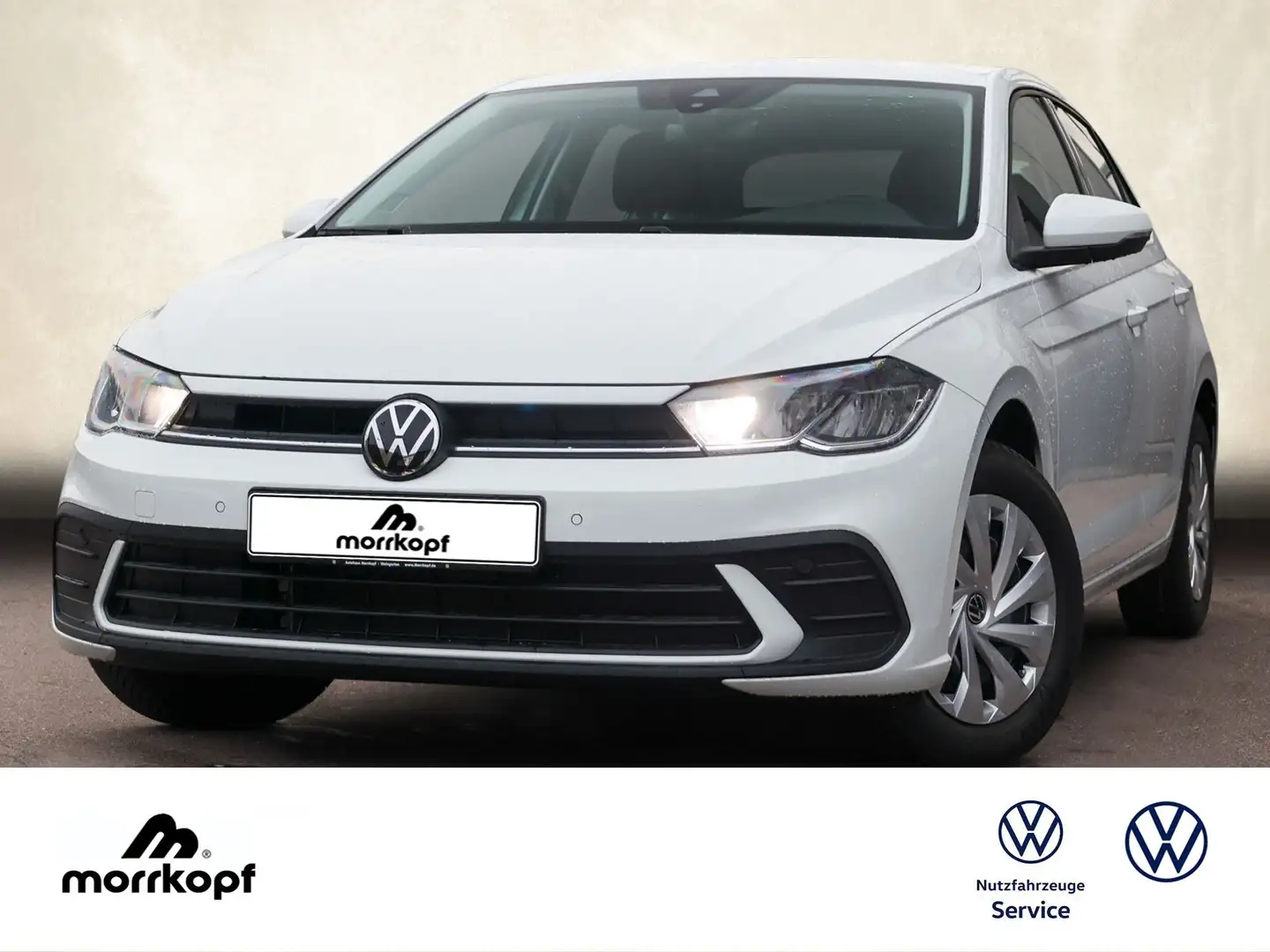Volkswagen Polo 1.0 Life +SH+ALLWETTER+ LED Klima el. Fenster Blanc - 2