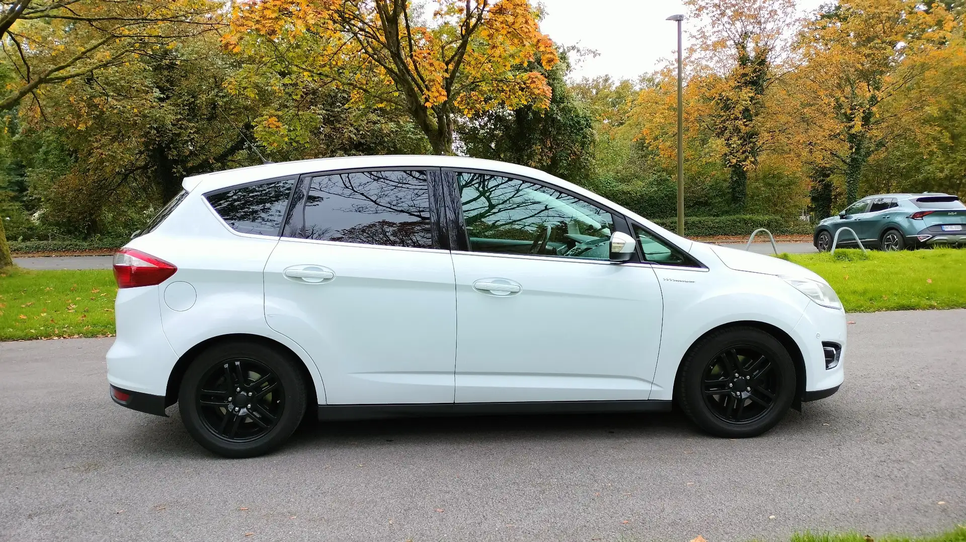 Ford C-Max 2.0 TDCi Titanium Weiß - 2