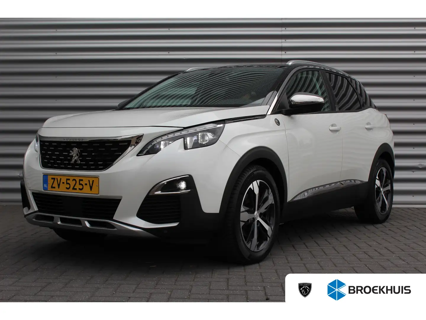 Peugeot 3008 1.2 PURETECH 130PK ALLURE CROSSWAY / NAVI / LEDER Wit - 1