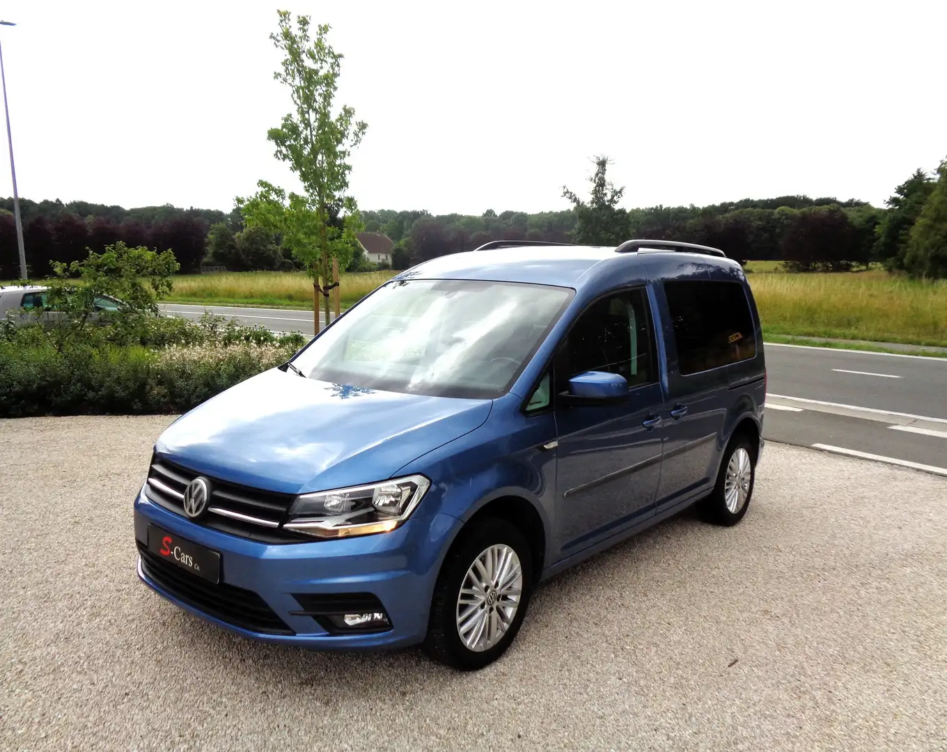 Volkswagen Caddy 1.4 TSI /DSG/125Pk/Zetelverwarming/ Navi/ Garantie Blauw - 2