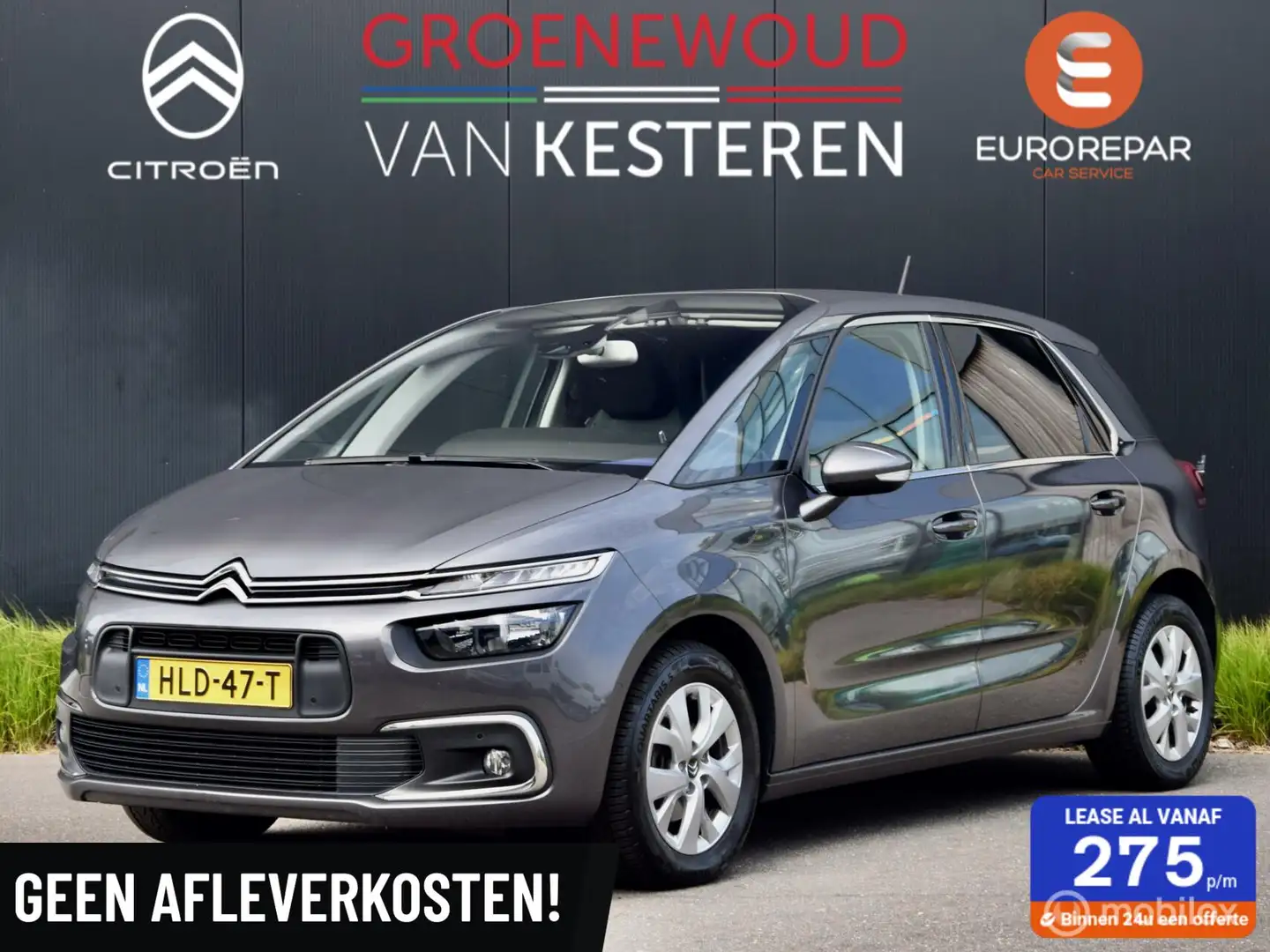 Citroen C4 Picasso 130pk Feel I Automaat I 68.000km!! I Grijs - 1