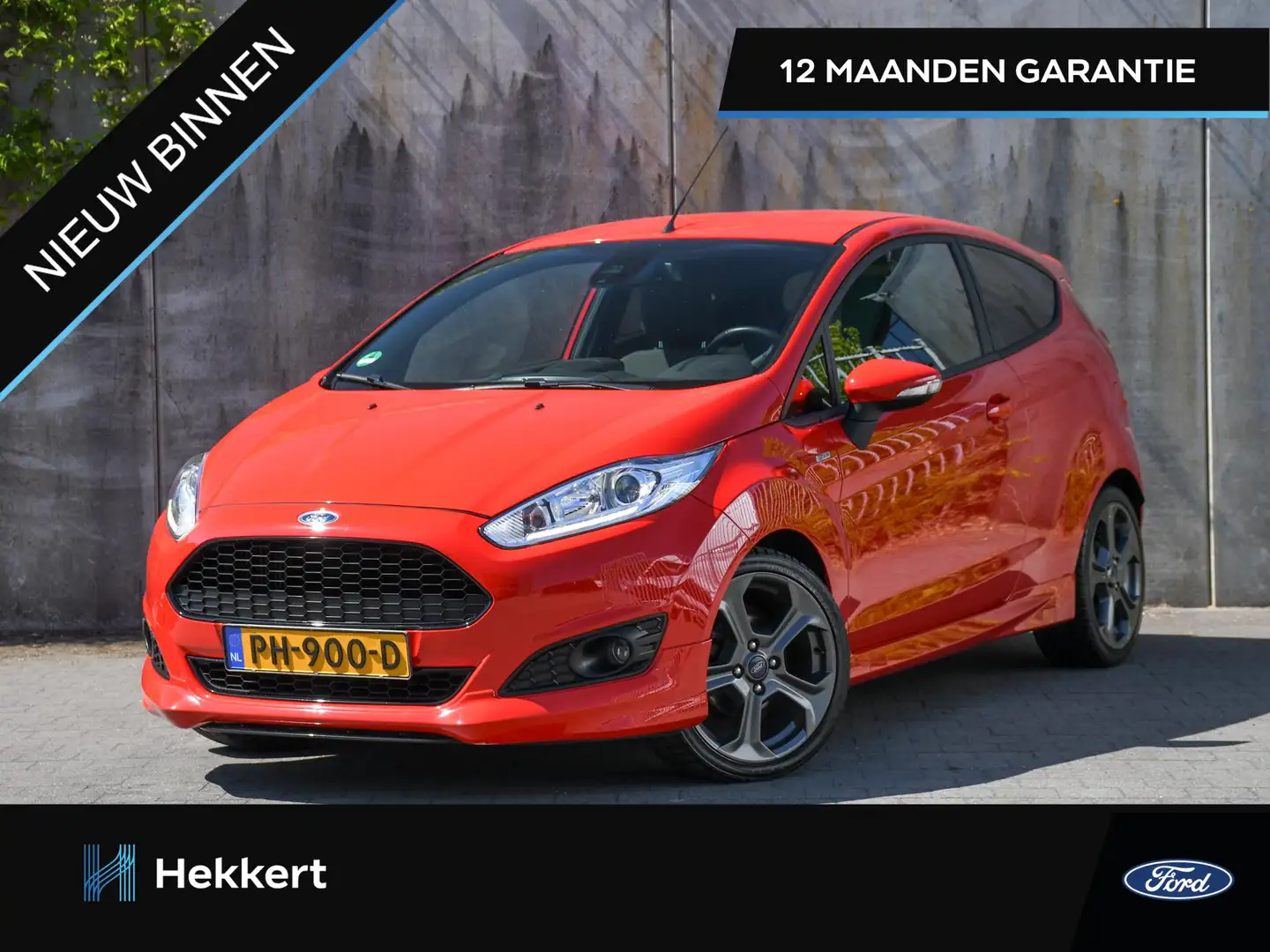 Ford Fiesta ST Line 1.0 EcoBoost 125pk CRUISE.C | QUICK CLEAR Rood - 1