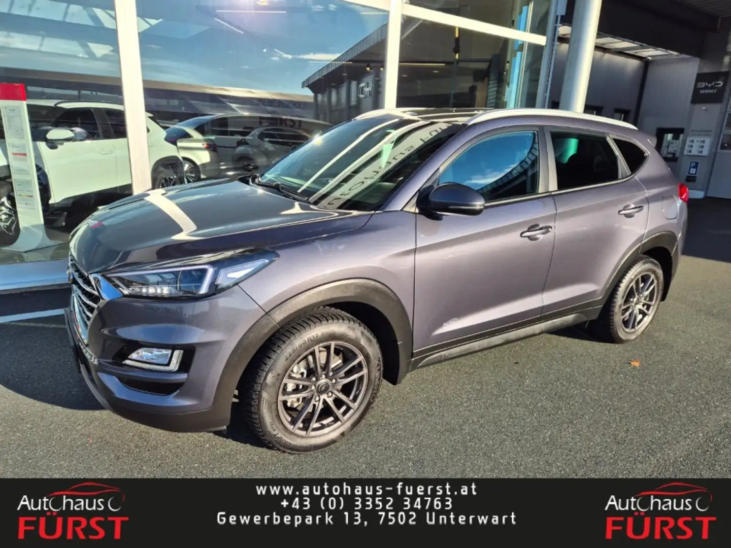 Hyundai TUCSON Level 4 1,6 CRDi 4WD DCT t0b46o *8-Fach* Gris - 1