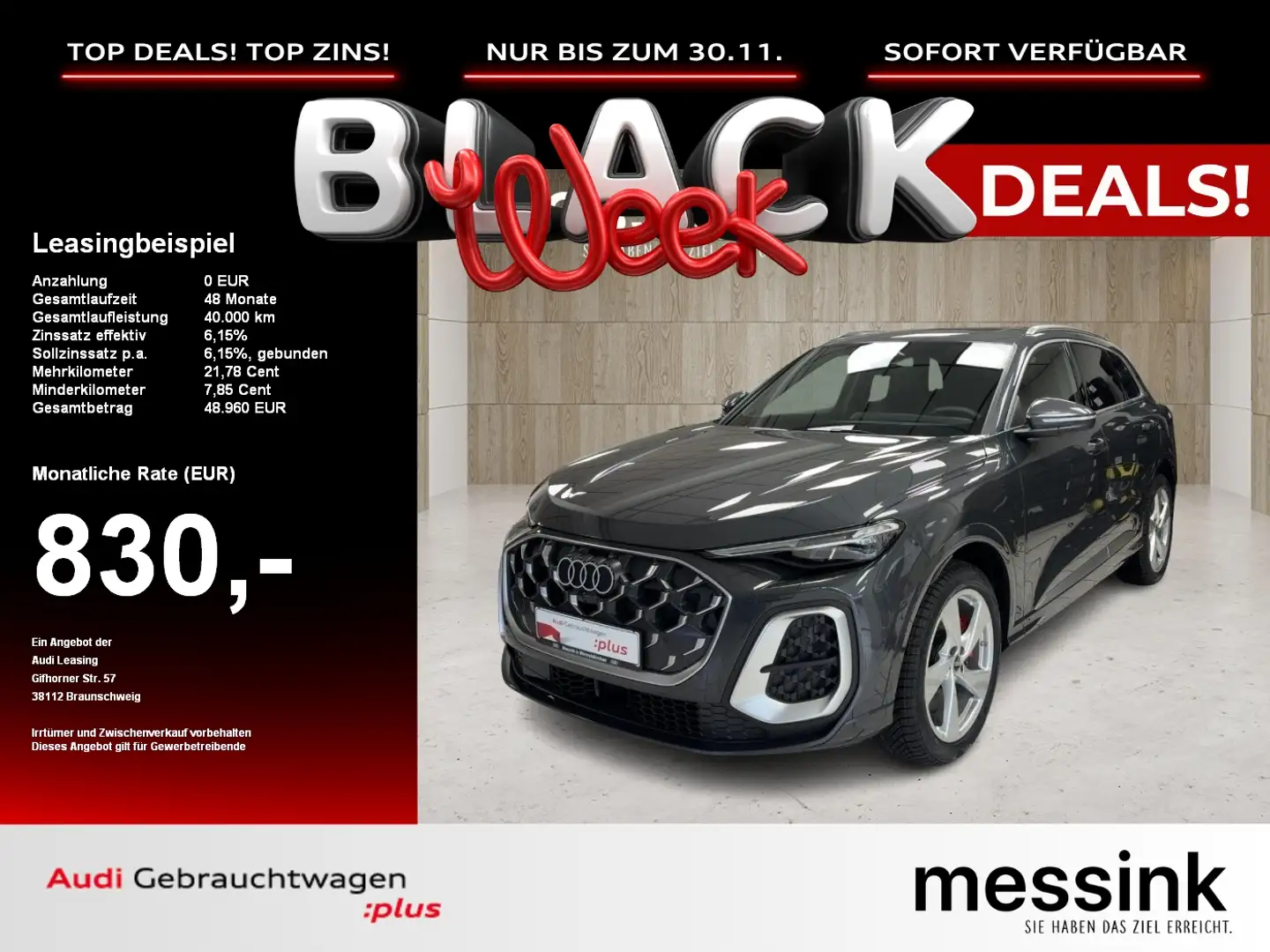 Audi SQ5 SUV TFSI 270 kW S tronic PanoDach S-Line Grau - 1