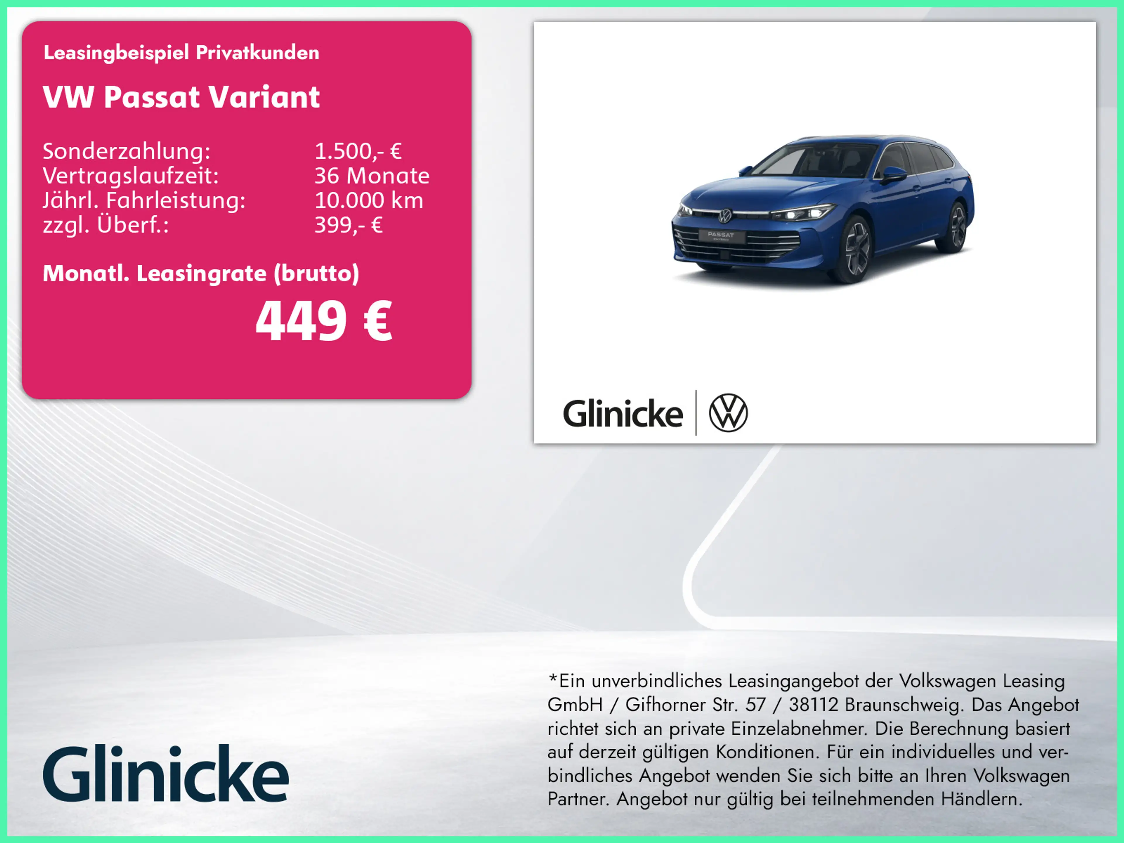 Volkswagen Passat Variant Passat Elegance eHybrid AHK/Pano/360/Leder/hud/A