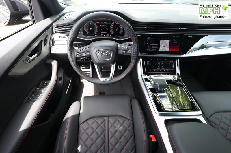 Audi Q8 S line 2xS LederAmatur 22Z Laser Pano HUD Klim4... — photo 6