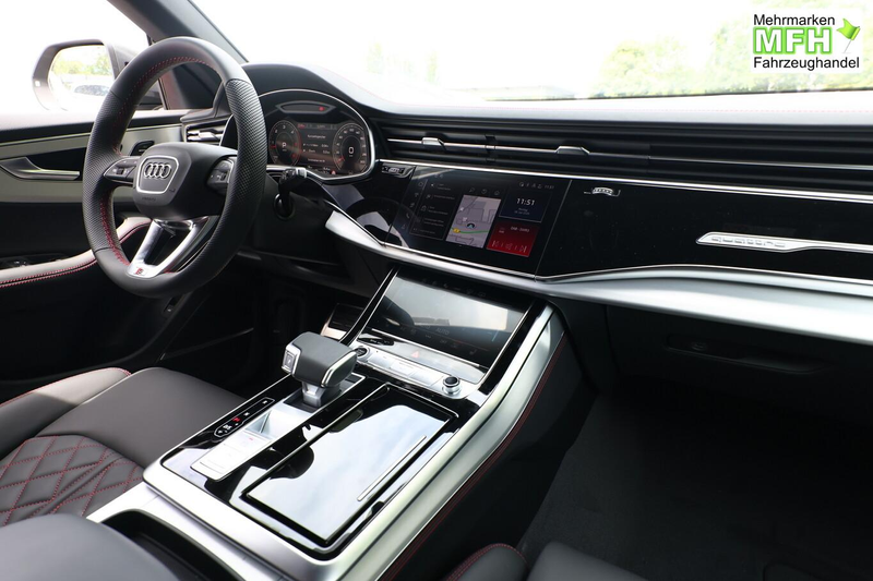 Audi Q8 S line 2xS LederAmatur 22Z Laser Pano HUD Klim4... — photo 8