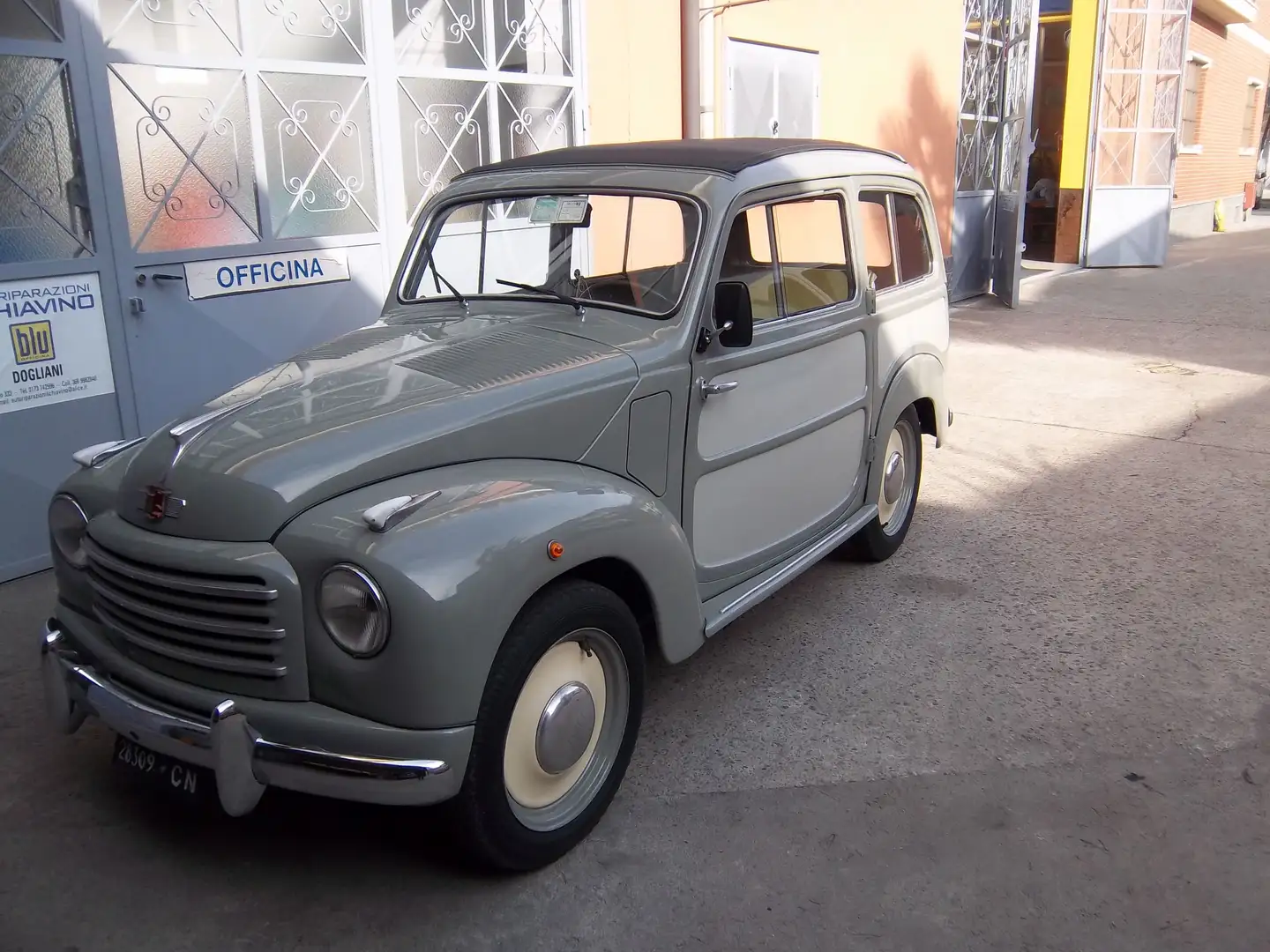 Fiat 500c Belvedere Szary - 2