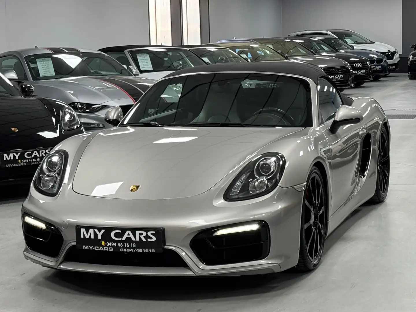 Porsche Boxster S 3.4i Pdk Sport Design Pasm Pcm Gps Sieges Turbo Grijs - 1