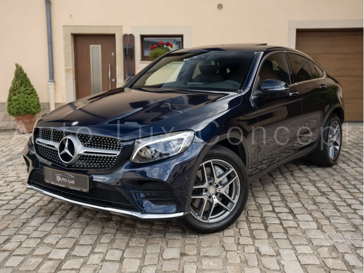Mercedes-Benz GLC 220 d 4MATIC Coupé AMG/Schiebedach/360°/KEYLESS-GO Blauw - 1
