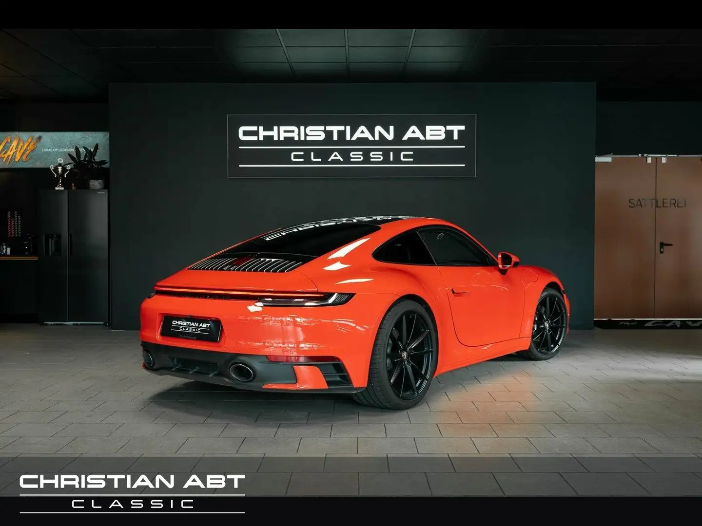 Porsche 992 911 Carrera 4 * Pepita * Carbon * Lift * 8-fach Orange - 2
