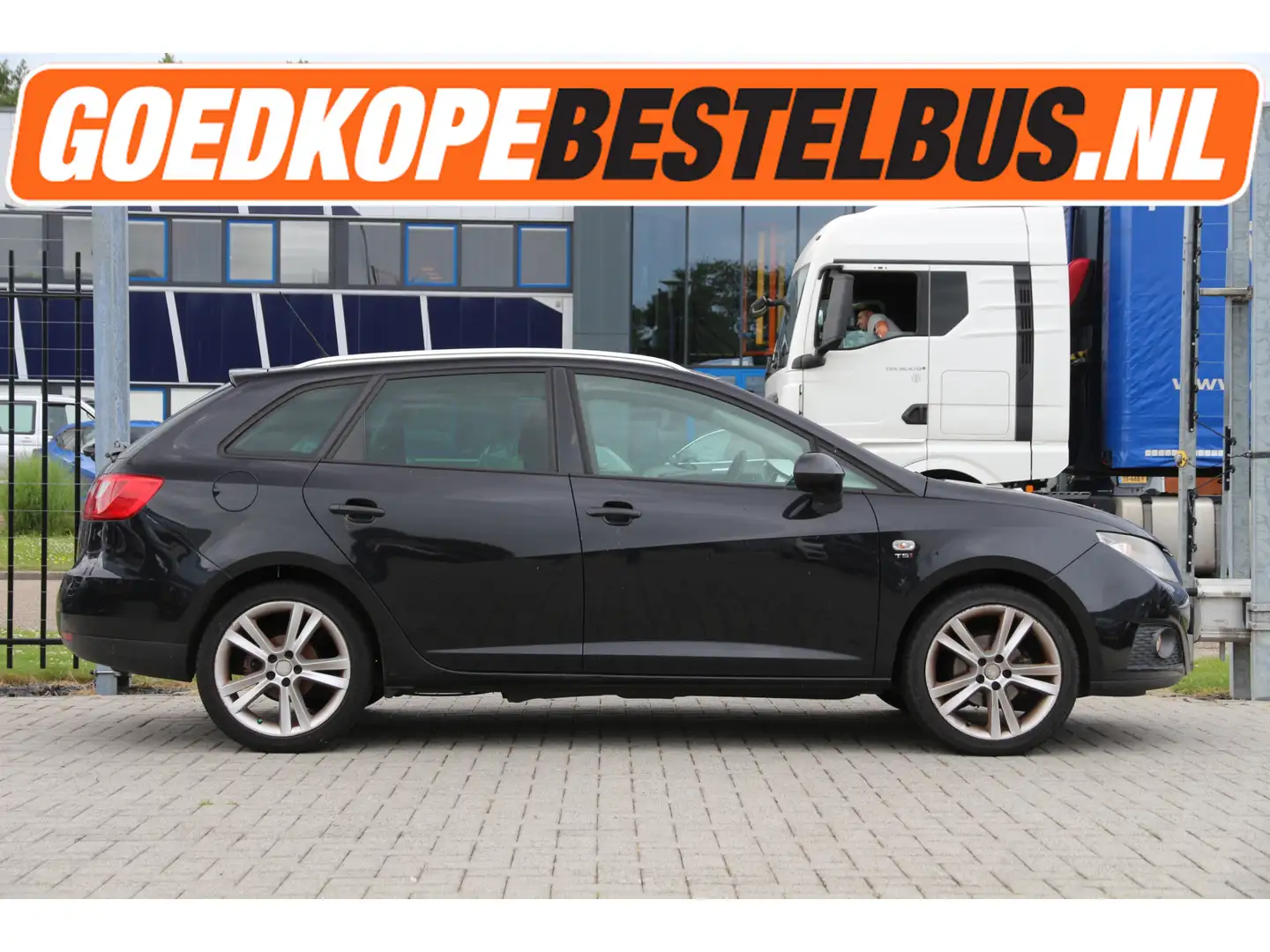 SEAT Ibiza ST 1.2 TSI 105PK * Zie omschrijving * Cruise * Cli Zwart - 1